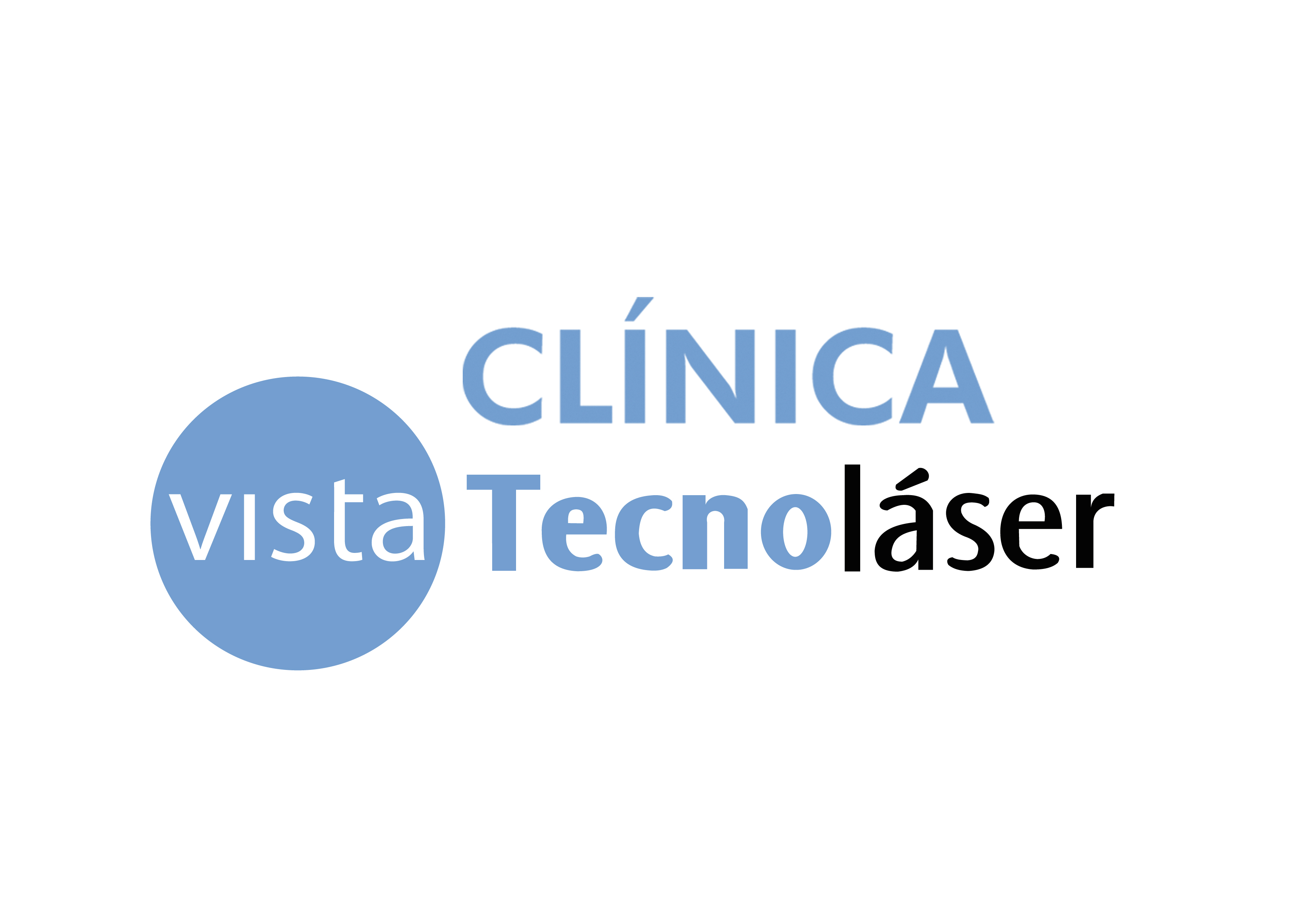 Logotipo de la clínica VISTATECNOLASER